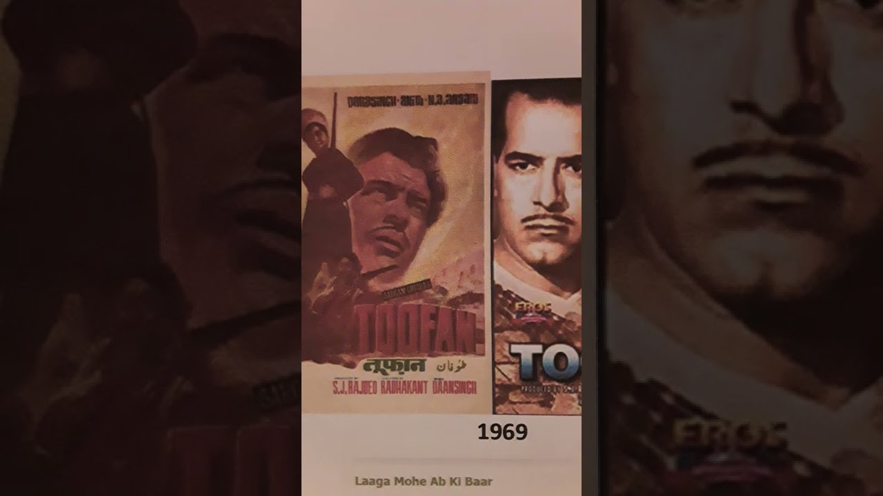 TOOFAN..1969..from SP 45 RPM record.. SUNA THA MAINE BACHPAN MEN..MANNA DEY