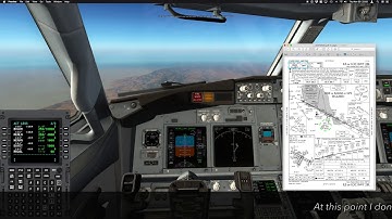 X-Plane 11 default FMC VNAV Tutorial