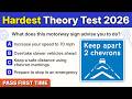 Theory Test 2026 UK | Ultimate HARDEST Question & Answer (UPDATED DVSA TEST) | PASS FIRST TIME