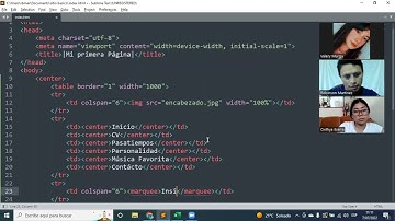 Video 2: Combinar filas y columnas en tablas HTML