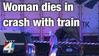 Woman hit by train, killed after driving around crossing arms on Jacksonville’s Westside: FHP