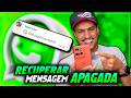 NOVO JEITO de Recuperar Mensagens Apagadas do WhatsApp - 2025