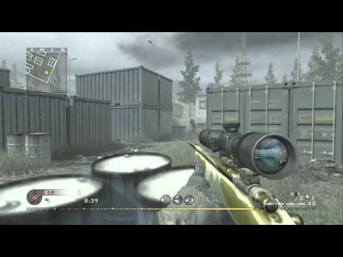 Call Of Duty 4 Quickscoping Pro Commentary 2013 - Epic Kills - Getting Xbox Live Story Time