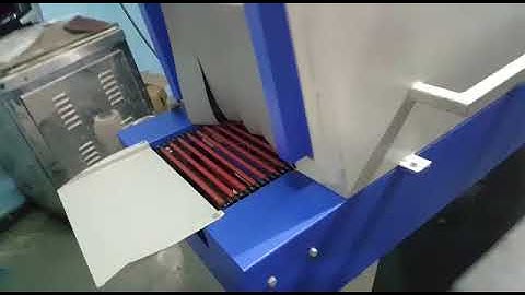 Amar Packaging Inc- Semi Automatic L-Sealer with Shrink Wrapping Machine