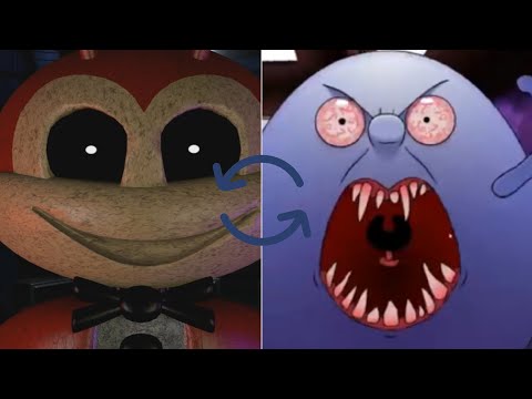 JOLLY 1-3 and ONAF 1-3 But They Have Swapped Jumpscare Sounds