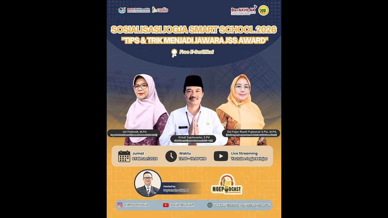JBR NGEPODCAST | TIPS & TRIK MENJADI JAWARA JSS AWARD