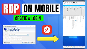 Use Windows PC in Your Mobile  | Free RDP Setup