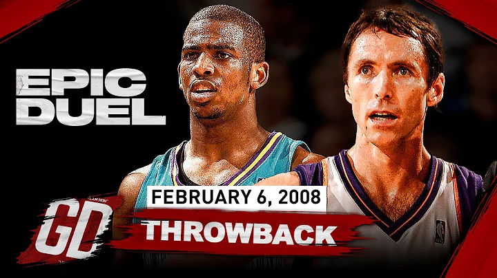 The Game Chris Paul & Steve Nash WENT OFF 🔥 One of the GREATEST PG Duels (2008)