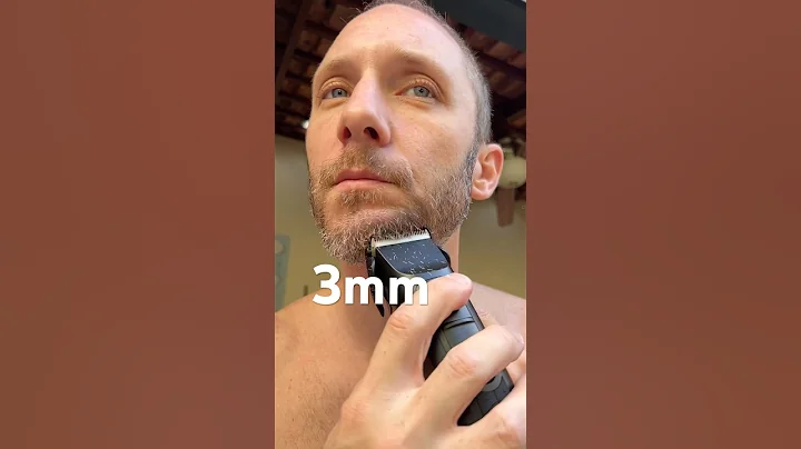 3mm Stubble Beard 5 o'clock shadow What size to trim beard? 👆 LINK 👆