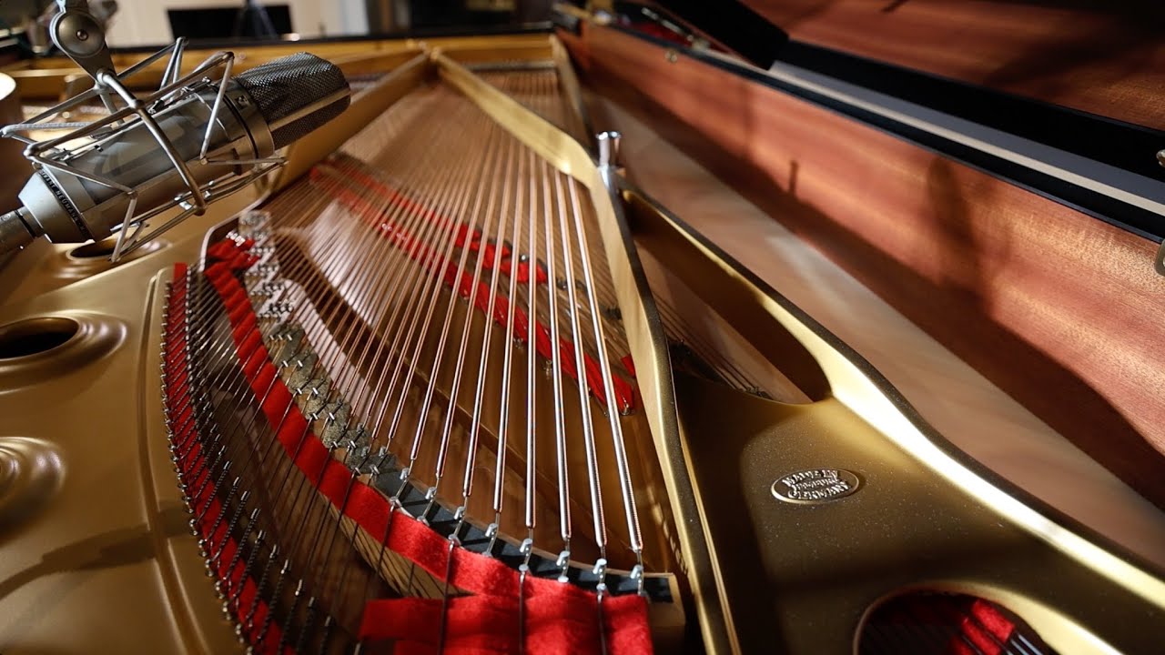 Recording Steinway D Concert Grand Piano - with Spirio r technology. www.CurtisSchwartzStudio.com