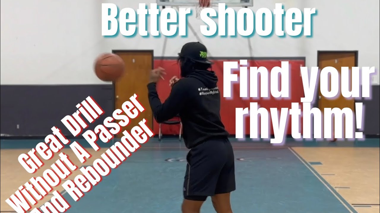 Basketball shooting drill without rebounder and passer YouTube