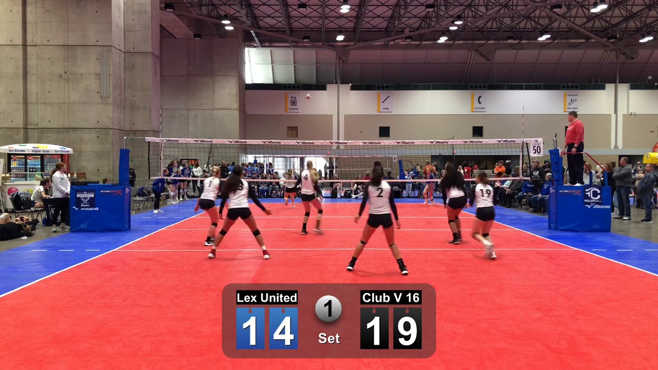 Club V vs Lex United Club Volleyball Kansas City Triple Crown 2/15/20