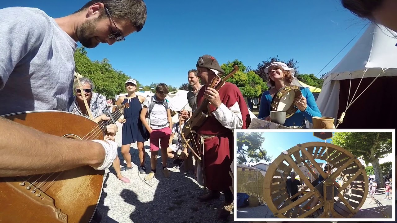 Fête médiévale Saint Antoine l'Abbaye YouTube