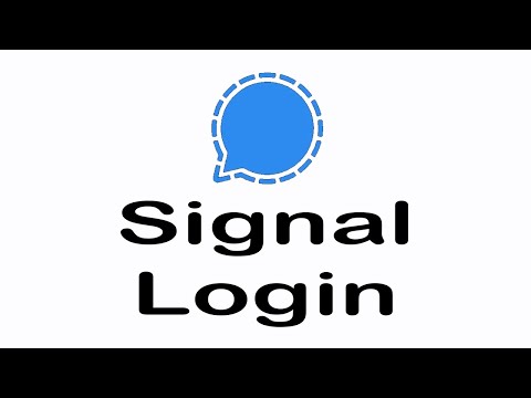 How to Login Signal Private Messenger App | Signal App Sign In