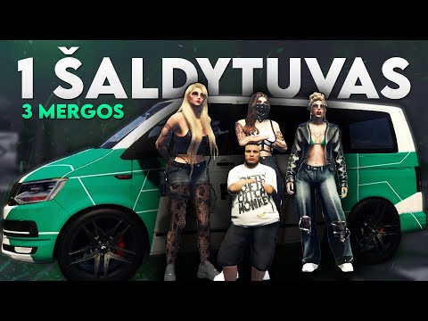 1 ŠALDYTUVAS 3 MERGOS - GTA RP | Didysis Menis #28