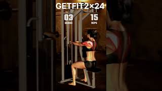 ROUND SHOULDERS Workout 🔥 | No Equipment | Home Shoulder Exercises #fitnessshorts #getfit2x24