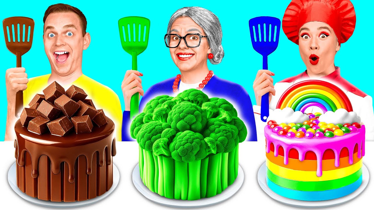 Кулинарный Челлендж: Я против Бабушки | Потрясающие Кухонные Лайфхаки от Funny Funny