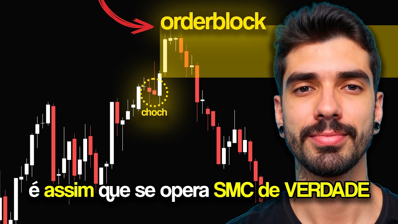 Como eu faço pra ABRIR UM TRADE DO ZERO USANDO SMC