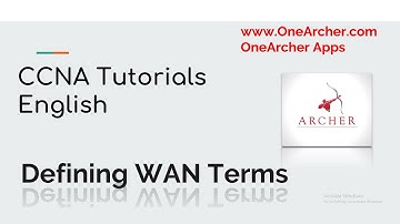 CCNA Tutorials - Defining WAN Terms English
