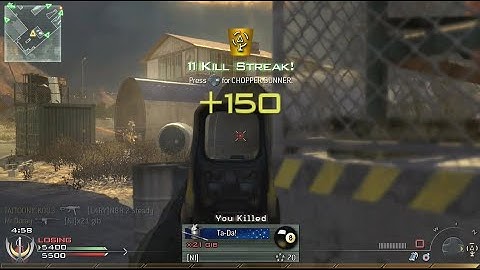 Classic MW2 Scrapyard TDM with M16 37-6