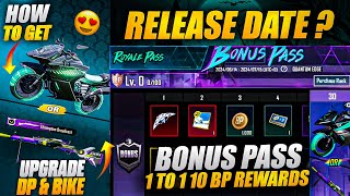 A7 BONUS PASS | 1 TO 100 RP REWARDS LEAKS | UPGRADE DP & BIKE | PUBG / BGMI #leaks #pubg