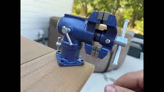 WORKPRO Dual Jaws Table Vise