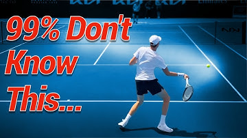 The Crosscourt Shot Everyone Gets Wrong