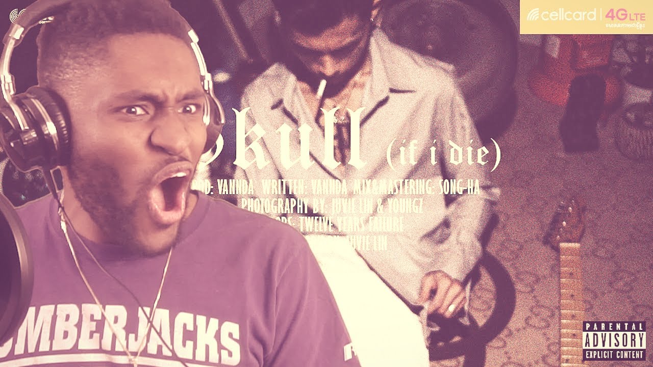 I DIDNT SEE THIS COMING!!! VANNDA - SKULL (IF I DIE) [OFFICIAL LYRICS VIDEO] (Reaction/Review)