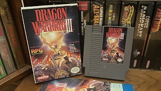 Dragon Warrior III for Nes review, by The Videogame Cabinet, beaten in January 2024