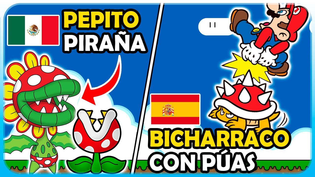 El ORIGEN del NOMBRE de TODOS los ENEMIGOS de SUPER MARIO en DISTINTOS IDIOMAS | N Deluxe
