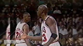 Michael Jordan vs John Starks