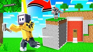 I BUILD A HOUSE | MINECRAFT GAMEPLAY😱 [but zombies attacked my house] #1