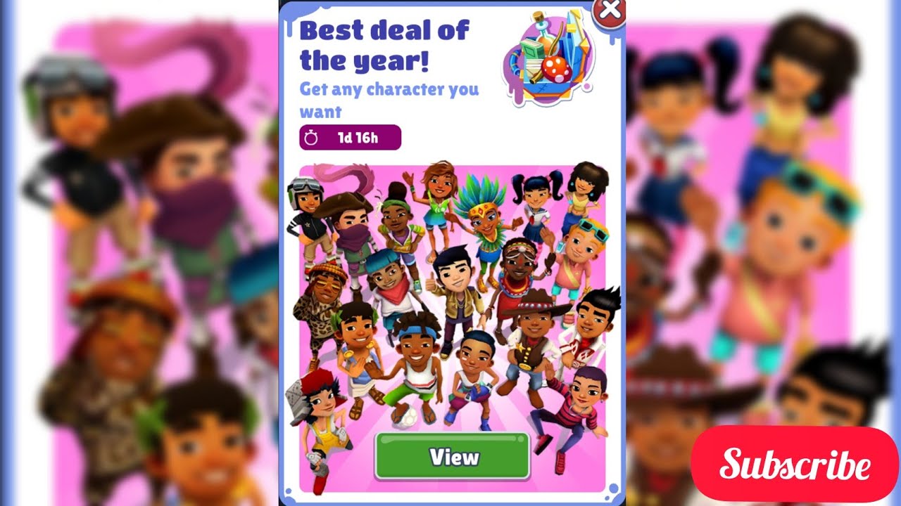 Subway Surfers - This deal is out of this world. Literally