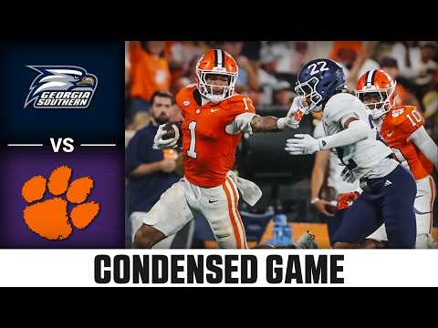 Georgia Southern vs. Clemson Condensed Game | 2026 ACC Football