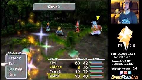 FF9 Excalibur II Perfect Game | 1.11f - Limit (of my patience) Glove