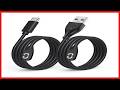 Weishan 2-Pack Charging Cables for AfterShokz & Shokz Bone Conduction Headphones