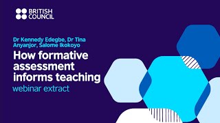 TEA webinar extract | How formative assessment informs teaching