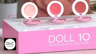 Doll 10 Cheek Flush Cream Blush and Highlighter 3PC Set | QVC