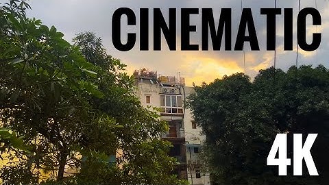 Cinematic 4K video shot on iPhone11 + Zhiyun Smooth Q4