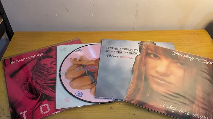 Britney spears vinyl collection