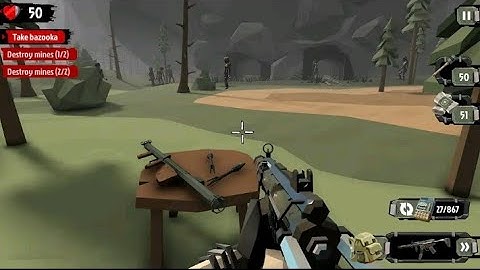 The Walking Zombie 2 - Gameplay Walkthrough Part 1 - Tutorial (iOS, Android)