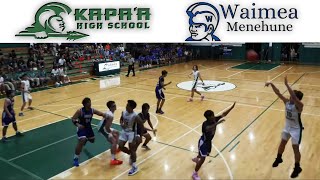 Kapaa Warriors Boys Basketball VS Waimea Menehune 01-09-26 LIVE