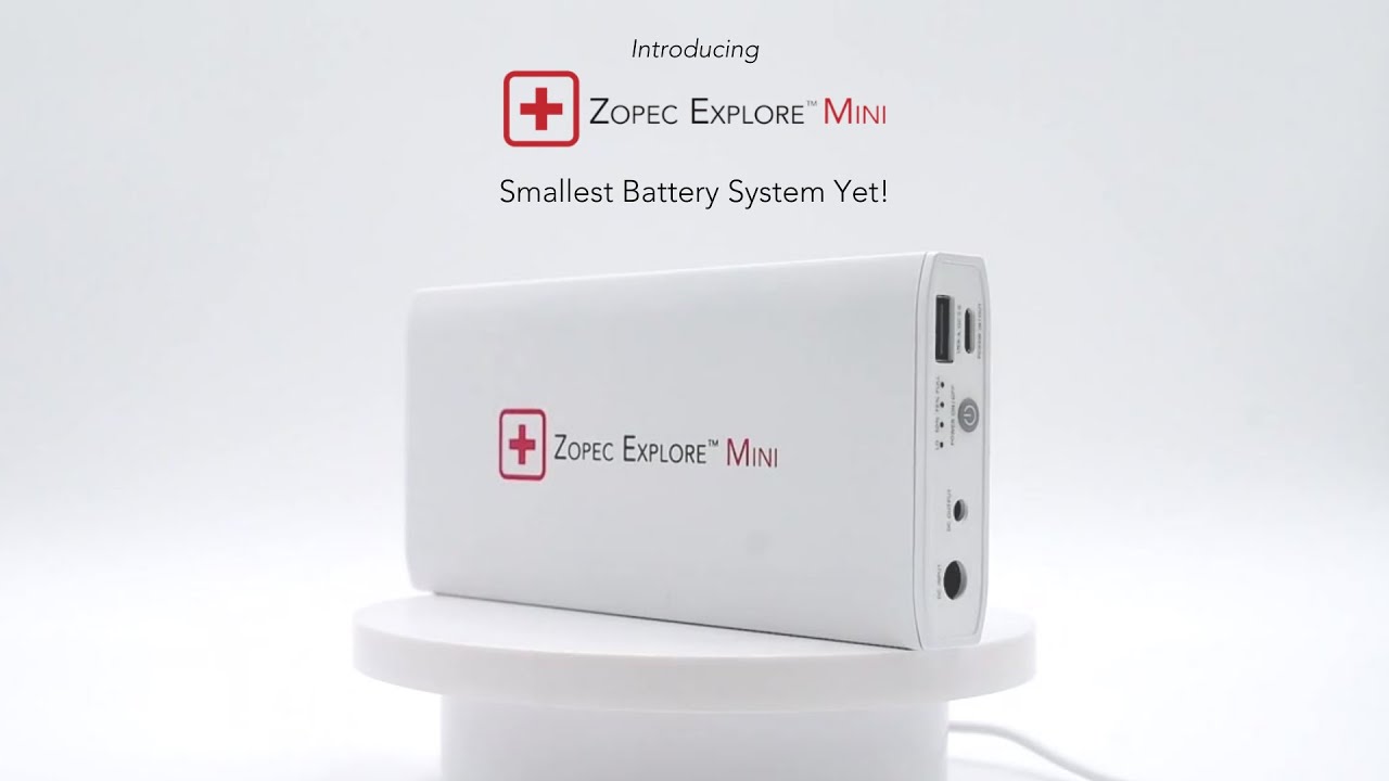 Zopec Explore™ Mini Battery System - AdaptHealth Marketplace