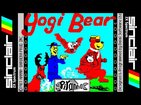yogi bear様 YOGI BEAR (1987) Walkthrough, ZX Spectrum - YouTube