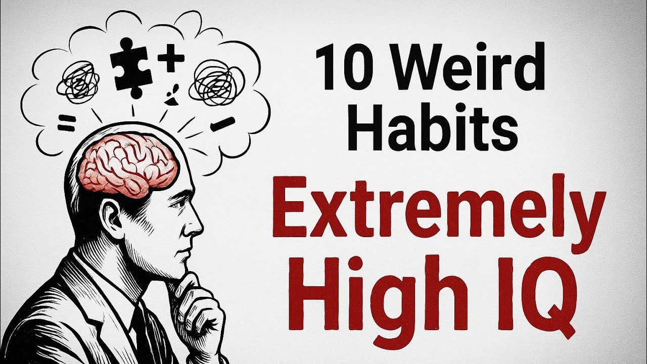 7 Weird Habits That Reveal You Have a Rare High IQ Superpowers