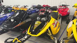 Skidoojunky’s Vintage Ski-Doo spotlight, Jimmy John Liautaud and Blake Pluemer collections.