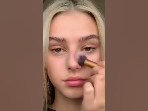 лёгкий макияж в школу - YouTube