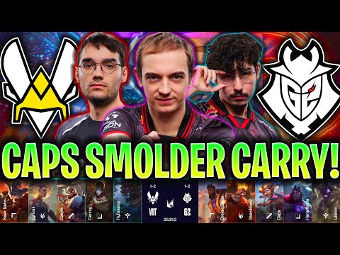 CAPS MODO CARRY CON SMOLDER Y G2 EN LEC! | VIT vs G2 RESUMEN LEC INVIERNO 2025 LVP