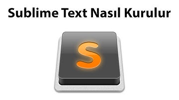 Sublime text kurulumu w/ #gözyormayan