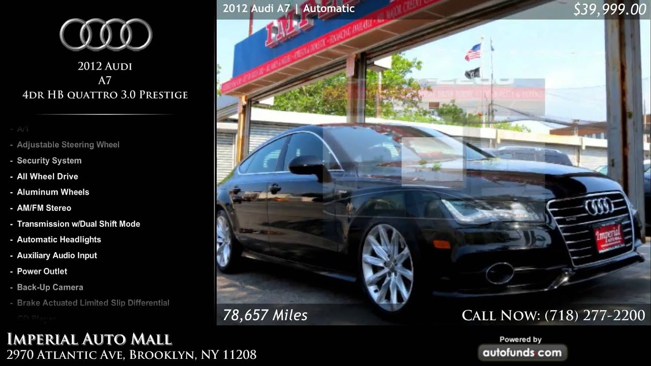 Used 2012 Audi A7 | Imperial Auto Mall, Brooklyn, NY
